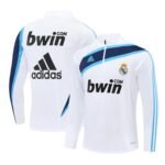 Real Madrid 09/10 half zipper Training White