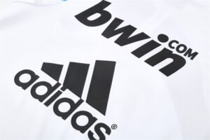 Real Madrid 09/10 half zipper Training White - Image 5
