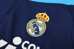 Real Madrid 09/10 half zipper Training Blue - Image 4