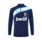 Real Madrid 09/10 half zipper Training Blue - Image 15