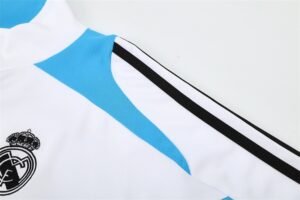 Real Madrid 12/13 half zipper Training White - Image 4