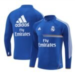 Real Madrid 13/14 half zipper Training Blue