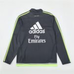 Real Madrid 15/16 half zipper Training Gray - Image 3
