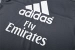 Real Madrid 15/16 half zipper Training Gray - Image 4