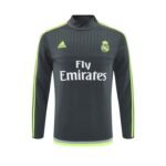 Real Madrid 15/16 half zipper Training Gray - Image 14