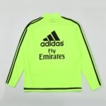 Real Madrid 15/16 half zipper Training Fluorescent Green - Image 3