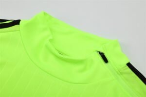 Real Madrid 15/16 half zipper Training Fluorescent Green - Image 4