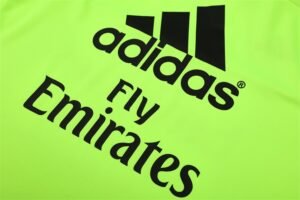 Real Madrid 15/16 half zipper Training Fluorescent Green - Image 5