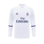 Real Madrid 16/17 half zipper Training White - Image 4