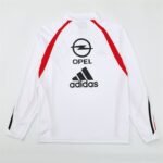 AC Milan 03/04 half zipper Training White - Image 3