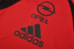 AC Milan 03/04 half zipper Training Red - Image 6