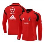 AC Milan 04/05 half zipper Training Red