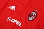 AC Milan 04/05 half zipper Training Red - Image 9