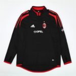 AC Milan 04/05 half zipper Training Black - Image 2