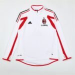 AC Milan 05/06 half zipper Training White - Image 2