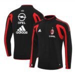 AC Milan 05/06 half zipper Training Black