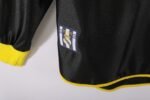 Retro Real Madrid 1999/01 Away Black Long Sleeves - Image 5