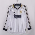 Retro Real Madrid 1998/00 Home White Long Sleeves