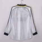 Retro Real Madrid 1998/00 Home White Long Sleeves - Image 2