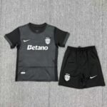 Kids Sporting Lisbon 25/26 Black 16-28