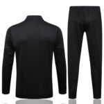 Adult/ Kids DFB 125th Year Half Zipper Training Suit Black B2579 - Image 2