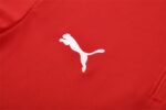 Adult/ Kids 2526 Portugal half zipper Training suit Red - Image 8