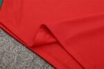 Adult/ Kids 2526 Portugal half zipper Training suit Red - Image 9