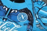 Adult/ Kids 2526 Napoli half zipper Training suit Blue - Image 10