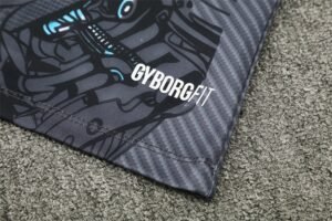 Adult/ Kids 2526 Napoli half zipper Training suit Gray - Image 7