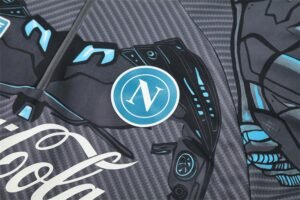 Adult/ Kids 2526 Napoli half zipper Training suit Gray - Image 8