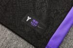 Adult/ Kids 2526 Barcelona half zipper Training suit Black - Image 12