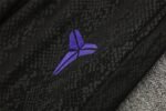 Adult/ Kids 2526 Barcelona half zipper Training suit Black - Image 15