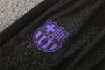 Adult/ Kids 2526 Barcelona half zipper Training suit Black - Image 16