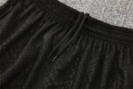 Adult/ Kids 2526 Barcelona half zipper Training suit Black - Image 17