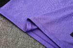 Adult/ Kids 2526 Barcelona half zipper Training suit Purple - Image 11
