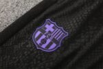 Adult/ Kids 2526 Barcelona half zipper Training suit Purple - Image 18