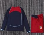Kids Retro Kit 2004-05 Atletico de Madrid Away Long Sleeves - Image 2