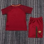 Kids Retro Kit Roma12017/18 Home - Image 2
