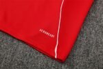 Adult/ Kids 2526 LVP half zipper Training suit Red - Image 5