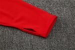 Adult/ Kids 2526 LVP half zipper Training suit Red - Image 6