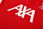Adult/ Kids 2526 LVP half zipper Training suit Red - Image 9