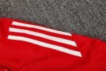 Adult/ Kids 2526 LVP half zipper Training suit Red - Image 11