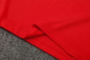 Adult/ Kids 2526 LVP half zipper Training suit Red - Image 13