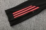 Adult/ Kids 2526 LVP half zipper Training suit Red - Image 17
