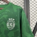 25/26 Sporting Pr-match Kit Green S-4XL - Image 3
