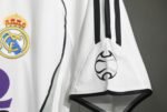 Player Version Retro Real Madrid 06/07 Home White S-3XL - Image 5