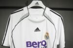 Player Version Retro Real Madrid 06/07 Home White S-3XL - Image 6