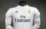 Player Version Retro Real Madrid 13/14 Home Long Sleeves S-3XL - Image 7