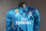 Player Version Retro Real Madrid 17/18 Third Long Sleeves S-3XL - Image 6