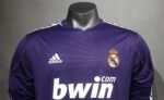 Player Version Retro Real Madrid 10/11 Third Long Sleeves S-3XL - Image 7